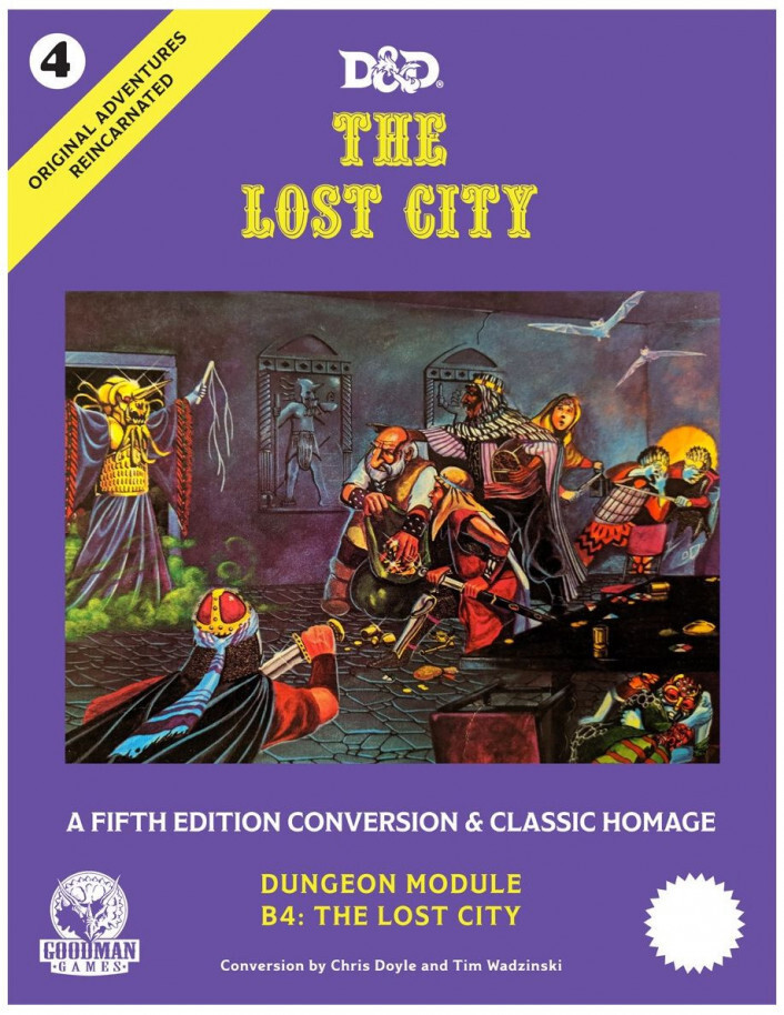 Original Adventures Reincarnated #4: The Lost City