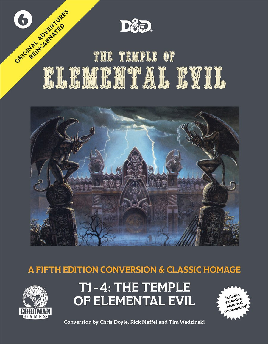 Original Adventures Reincarnated #6: The Temple of Elemental Evil