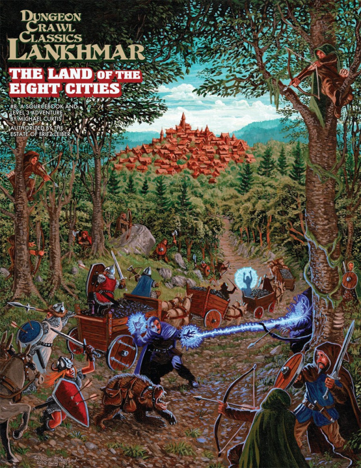 Dungeon Crawl Classics Lankhmar RPG: Adventure #8 - The Land of Eight Cities