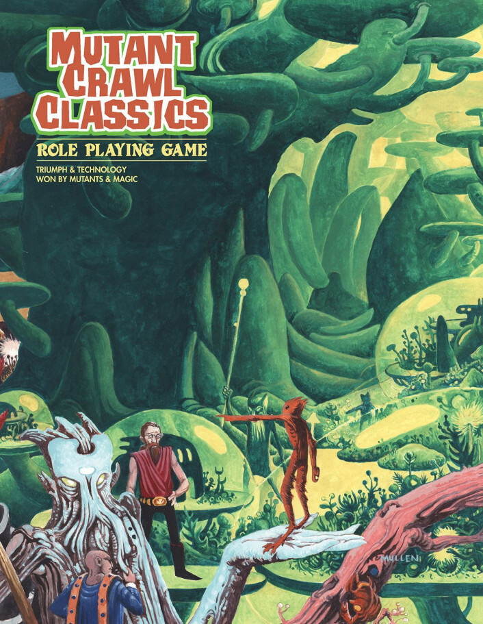 Mutant Crawl Classics: RPG #12 - Peter Mullen Cover