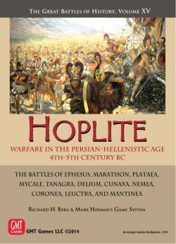 Hoplite: Warfare in the Persian-Hellenistic Age 