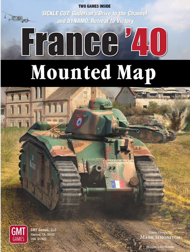 France '40: Mounted Mapboard