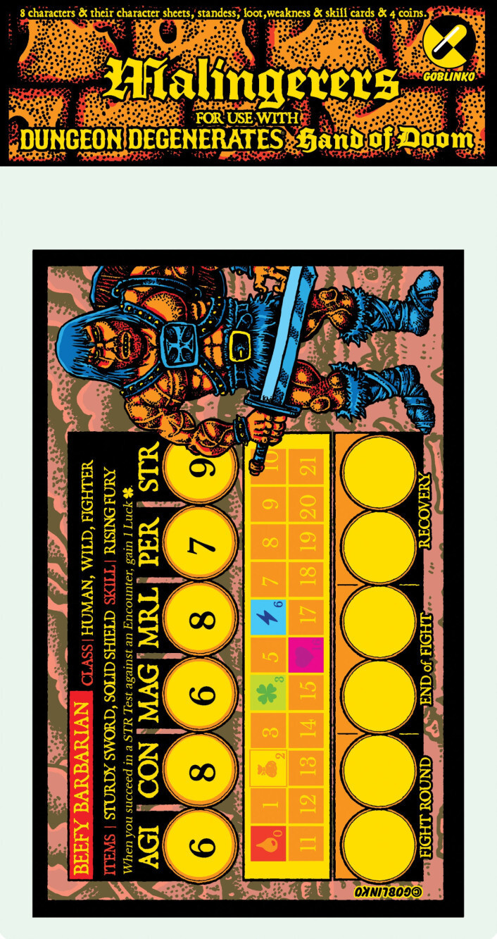 Dungeon Degenerates: Malingerers Expansion