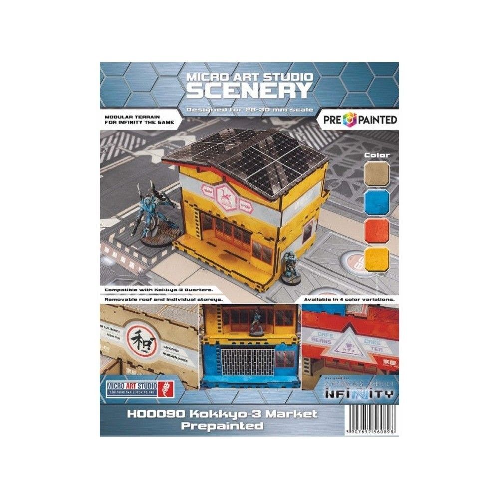 Infinity Scenery - Kokkyo-3 Market (2) PREPAINTED (beige)