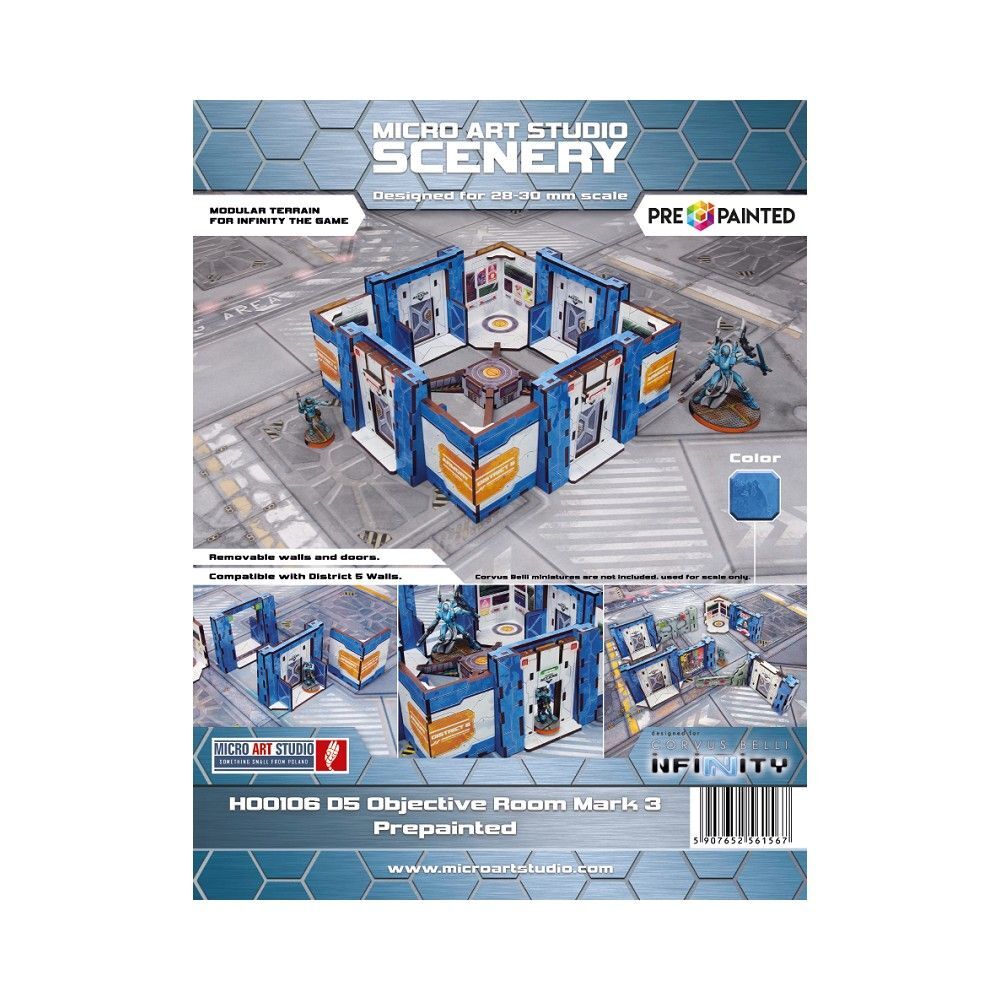 Infinity Scenery - District 5 Objective Room Mark 3 PREPAINTED (blue)