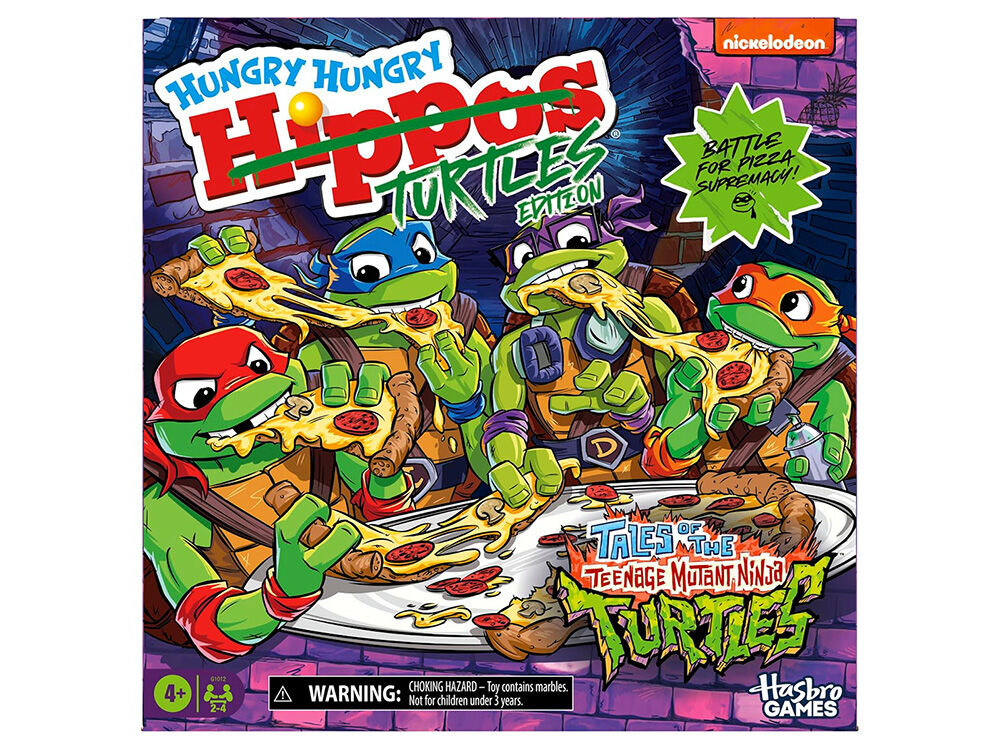 Hungry Hungry Hippos TMNT