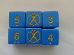 19mm Hero Hexman Dice Set (6)