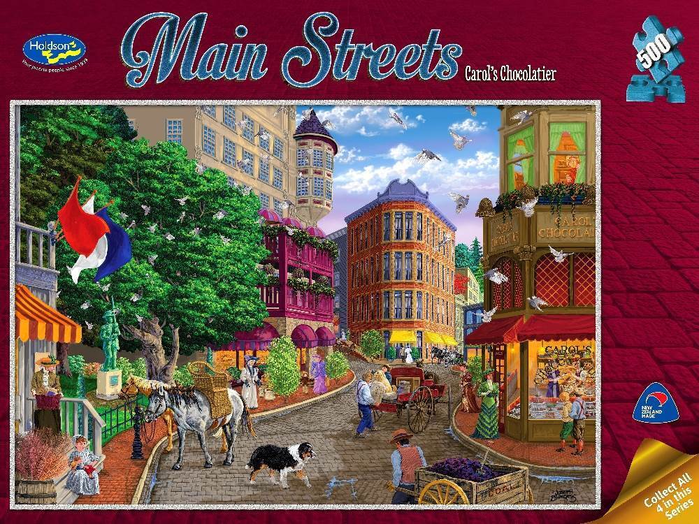 Holdson Main Streets: Carol's Chocolatier 500pc