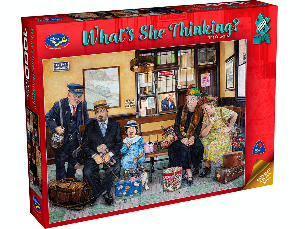 What's She Thinking?: The Critics 1000pc