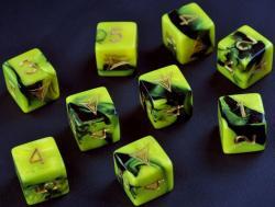 Yellow Sign Elder Dice (D6 Tube)