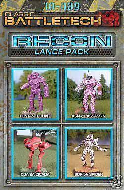 Battletech Recon Lance Pack