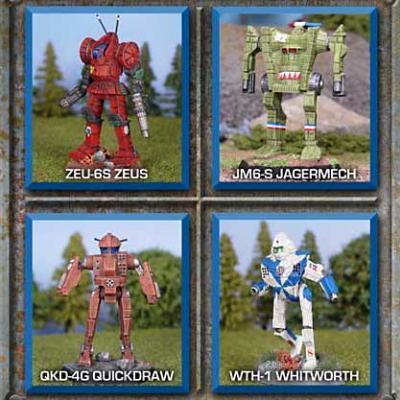 BattleTech Miniatures: Support Lance