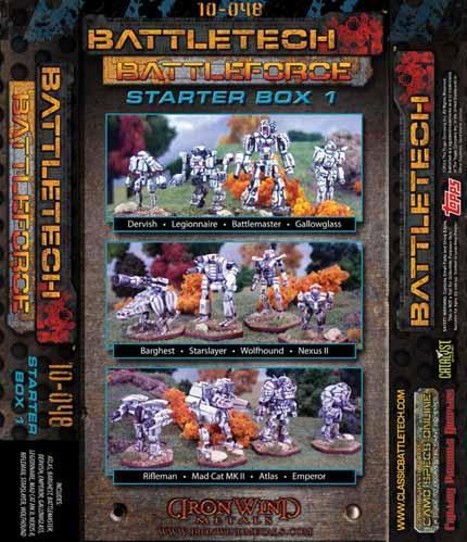 BattleTech Miniatures: Battle Force Scale Starter Box # 1 (12)
