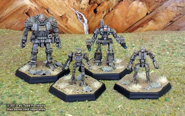 BattleTech Miniatures: BattleForce Scale Inner Sphere Lance Pack 2 (4 mechs)