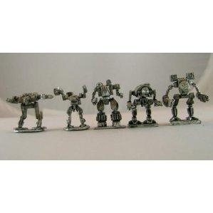 BattleTech Miniatures: BattleForce Scale Clan Star Pack 2 (5 mechs)