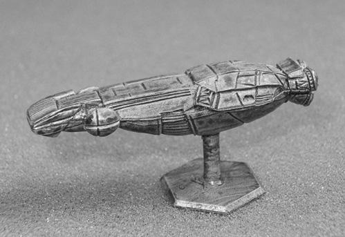 BattleTech Miniatures: AeroTech - Comitatus Clan Jumpship  (TRO 3075)