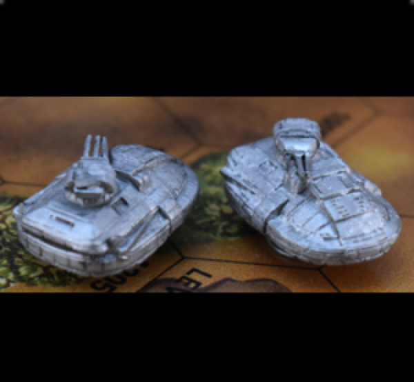 BattleTech Miniatures: Zephyr Hover Tank (2)