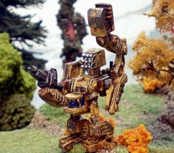 BattleTech Miniatures: Construction Mech/MOD w/ Variant Arm  (Dark Age â€“ 30 ton)