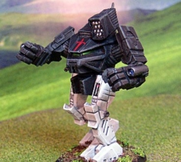 BattleTech Miniatures: Pulverizer Mech  (Jihad Secrets: Blake Documents - 90 Ton)