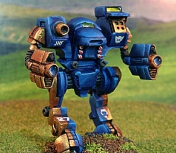 BattleTech Miniatures: DFN-3S Defiance Mech  (TRO 3075 -75 Ton)