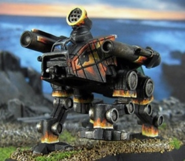 BattleTech Miniatures: XNT-30 Xanthos  Mech  (TRO 3075 â€“ 100 ton)