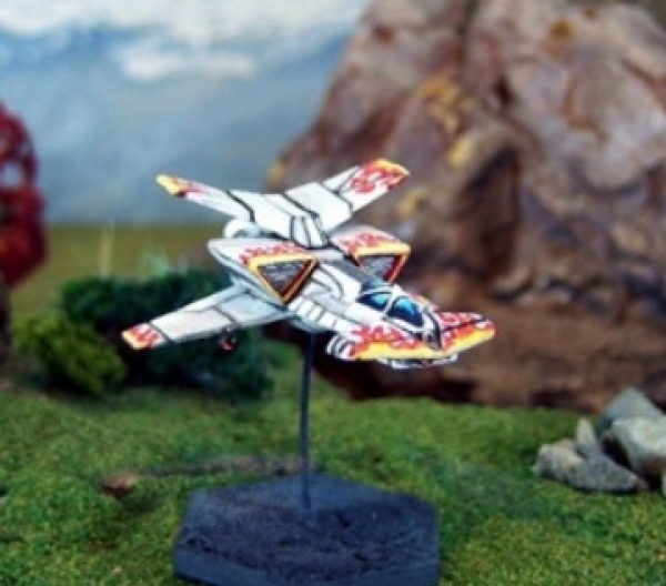 BattleTech Miniatures: Eagle EGL-R6 Heavy  Aerospace Fighter - (TRO 3075 - 75 Ton)