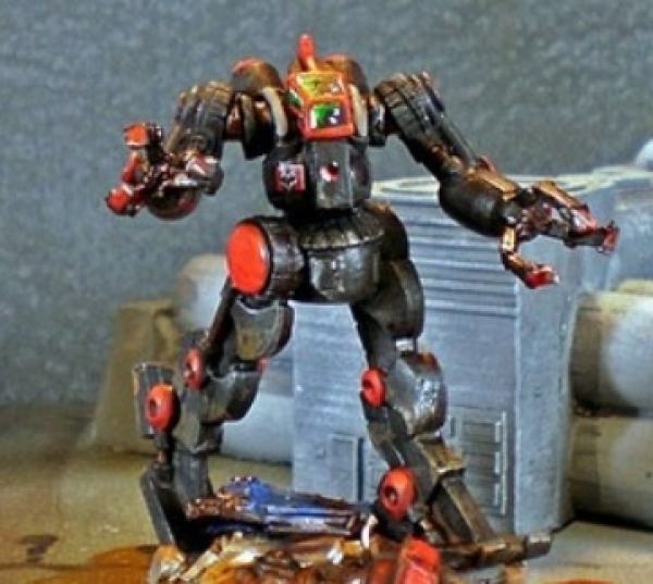 BattleTech Miniatures: Hyena Salvage Mech HYN-4A (TRO 3075 â€“ 55 ton)