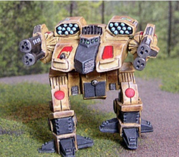 BattleTech Miniatures: Kraken XR Mech (XTRO: Clans - 100 ton)