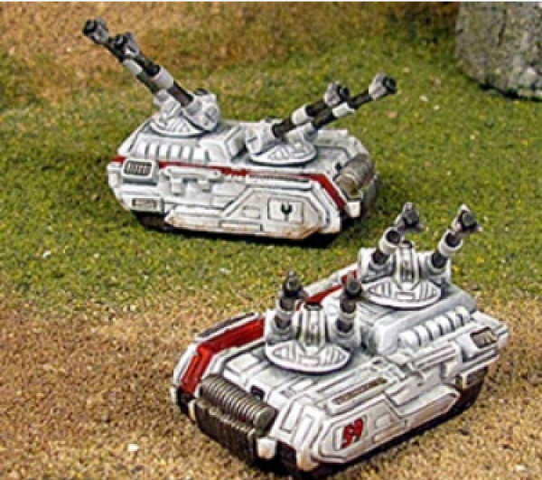 BattleTech Miniatures: Nuberu Antiaircraft tank (TRO: Prototypes - 60 ton)