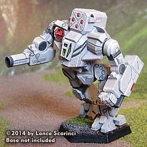 BattleTech Miniatures: Dark Age Dragon II Mech  (TRO 3145 - 55 ton)