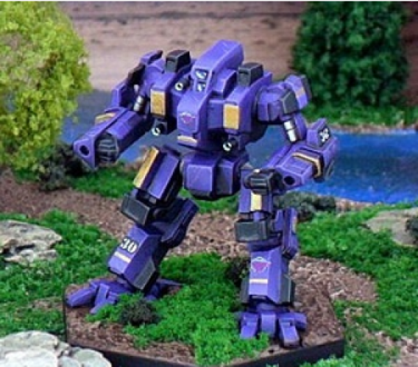 BattleTech Miniatures: D. A. Carronade Mech (TRO: 3145 - 70 ton)