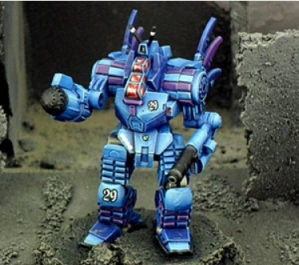 BattleTech Miniatures: D.A. Zeus-X4 (TRO: 3145 - 80 ton)