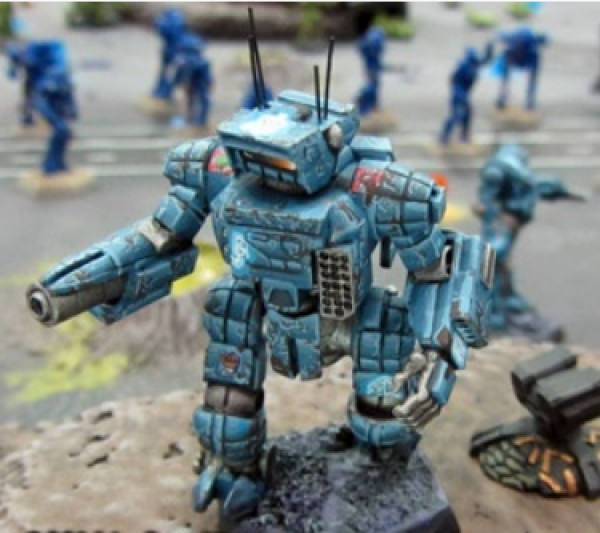 BattleTech Miniatures: Highlander HGN-732 Mech (Re-sculpt) - TRO 3050U