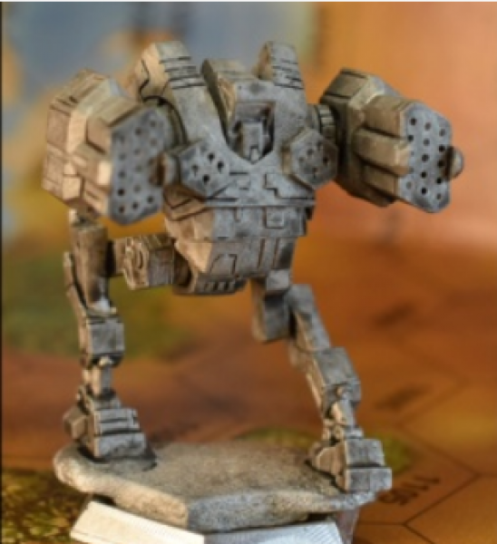 BattleTech Miniatures: HawkWolf HWK-4F Mech - 80 Tons -TRO 3145 Mercenaries