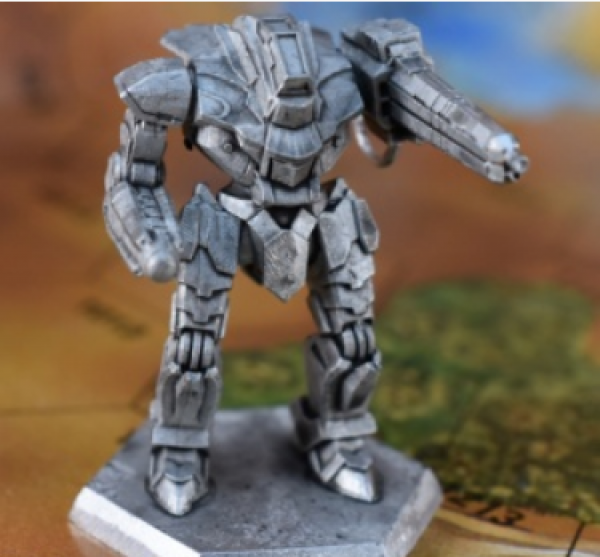 BattleTech Miniatures: Scourge SCG-WF1 Mech - 65 Tons â€“ TRO 3145 Lyran Commonwealth