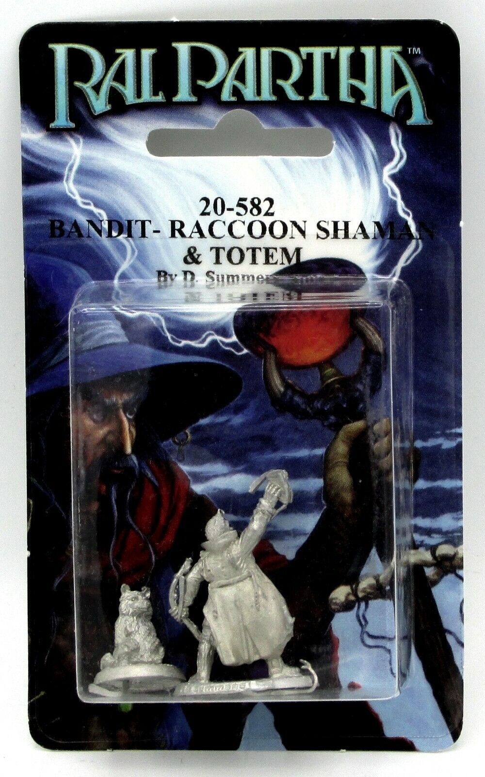 Bandit-Raccoon Shaman and Totem