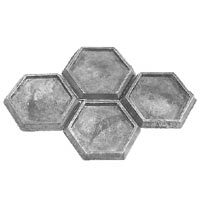 Battletech Miniatures: Hex Bases (4)