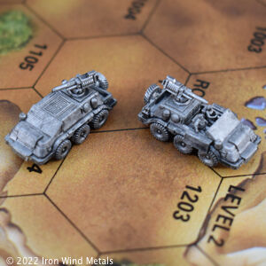 Wheeled Scout (2) Open and Closed Top