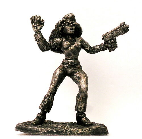 Striper Assassin in Human Form with Gun