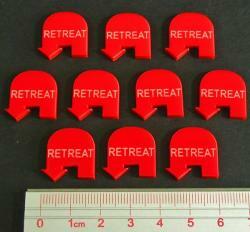 Red Retreat Tokens (10)