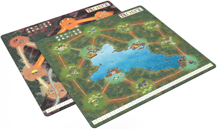 Root: Mountain and Lake Playmat