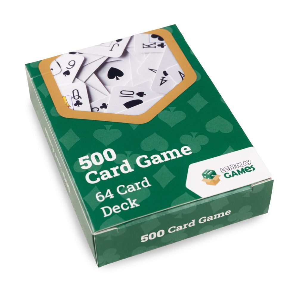 500 Playing Cards (64 Card Deck)