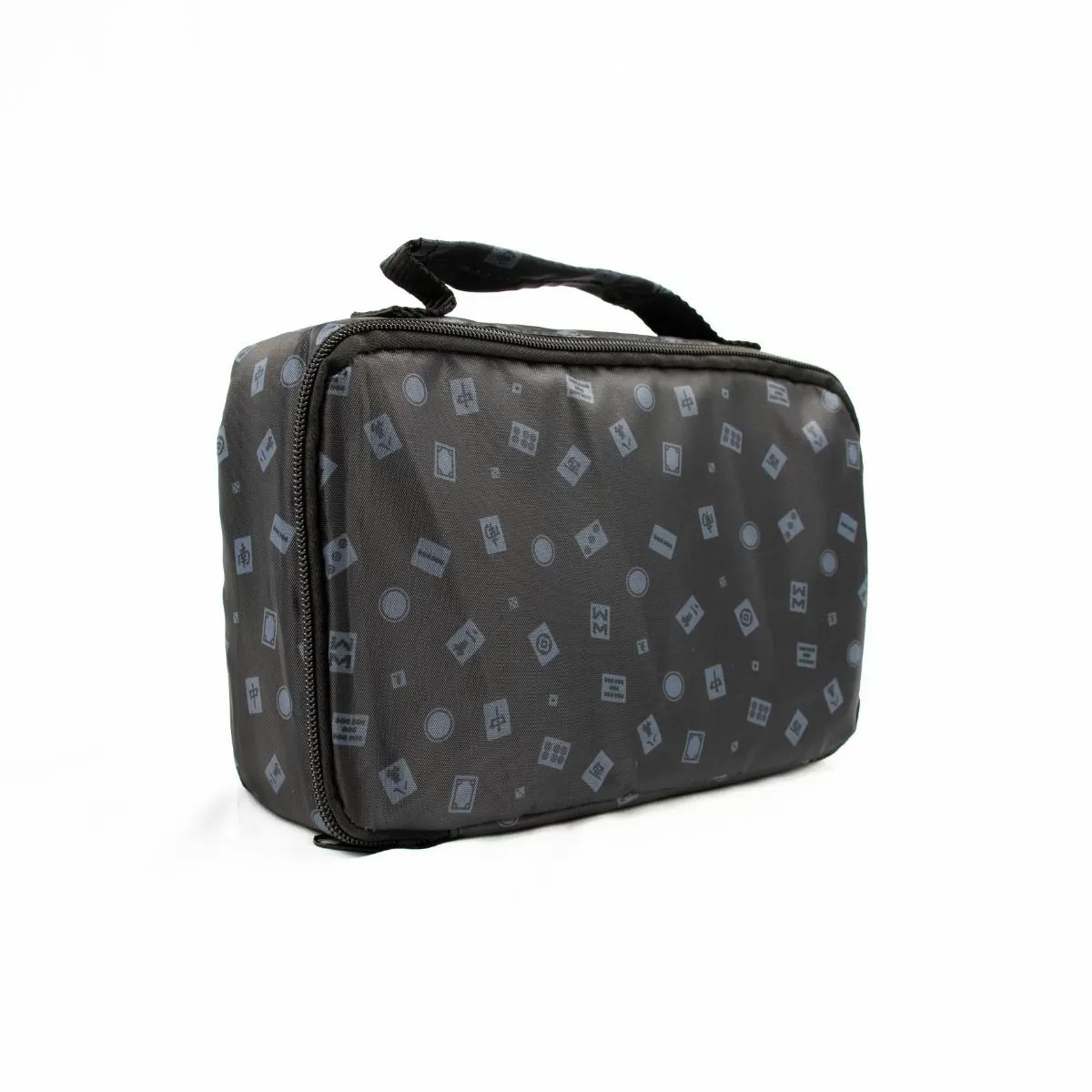 Mahjong Travel Case - Classic Set w/ Black Tiles