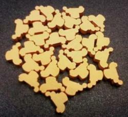 Orange Car/Automobile Token Set (50)