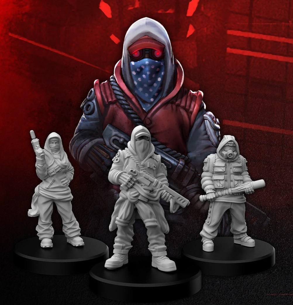 Cyberpunk Red RPG: Combat Zoners C