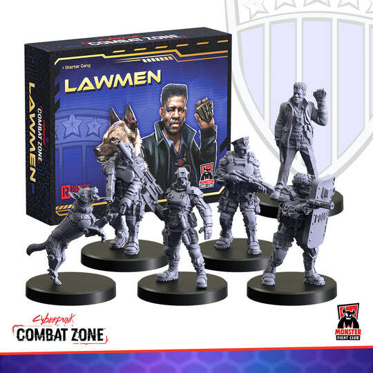 Cyberpunk RED: Combat Zone - Lawmen Starter