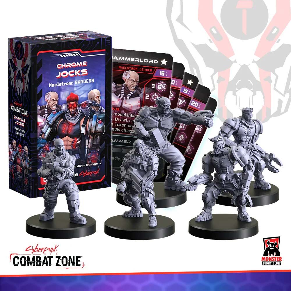 Cyberpunk RED: Combat Zone - Chrome Jocks