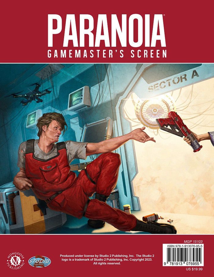 Paranoia RPG: Gamemaster's Screen