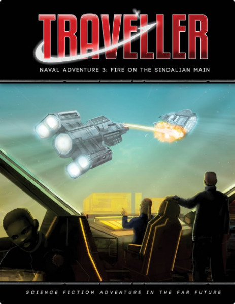 Traveller RPG: Naval Adventure 3 - Fire on the Sindalian Main