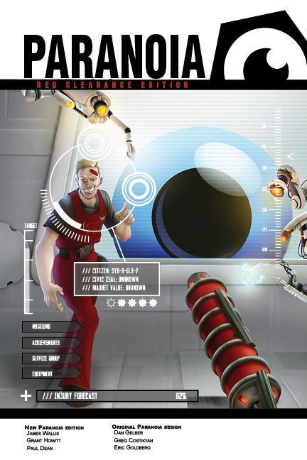 Paranoia RPG: Red Clearance Edition